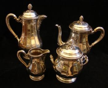 Silver 4 pcs. set Silver 4 pcs. set
