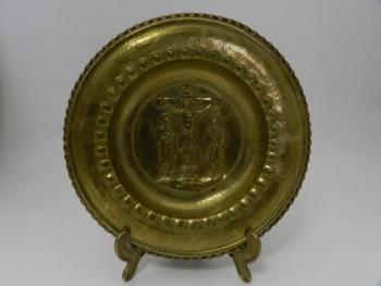Plate - brass - 1930 Plate - brass - 1930