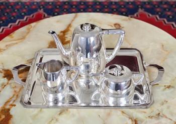 Cofee Set - metal - 1940 Cofee Set - metal - 1940