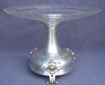 Pedestal Bowl - 1890 Pedestal Bowl - 1890