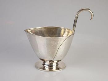 Dish - hammered silver - 1935